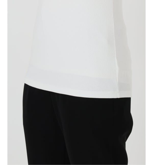 VERMEIL par iena「《予約》リブオーガンジートリム タンクトップ」|タンクトップ|