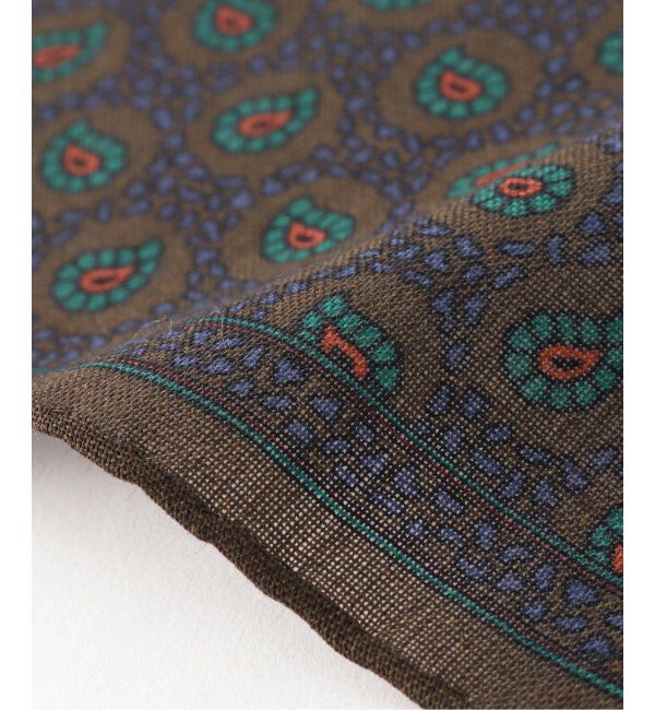 EDIFICE「【Stefano Bigi / ステファノ ビジ】ペイズリー チーフ」|マフラー|