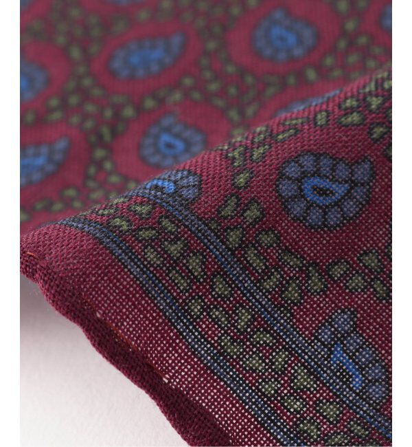 EDIFICE「【Stefano Bigi / ステファノ ビジ】ペイズリー チーフ」|マフラー|