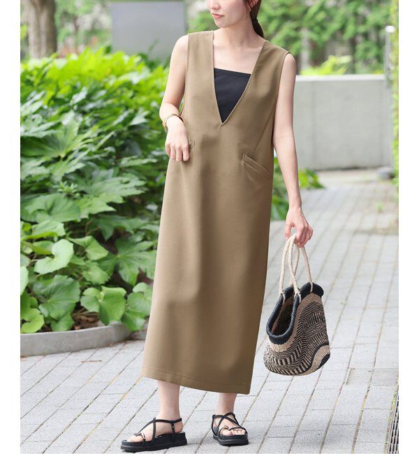 JOURNAL STANDARD relume「ウォッシャブルダブルクロスジャンパースカート」|ワンピース|