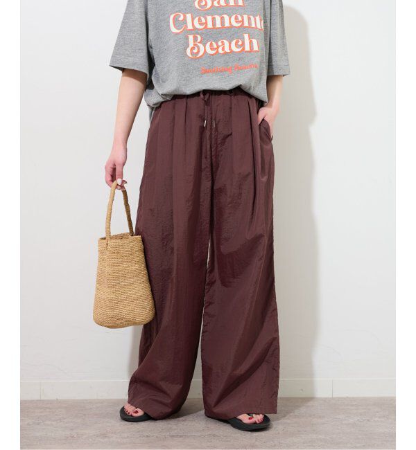 JOURNAL STANDARD relume「ライトナイロンワイドパンツ」|その他|