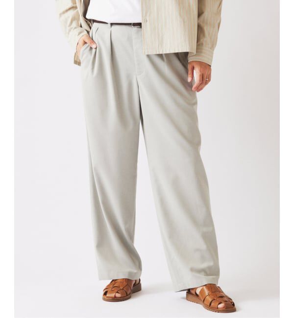 JOURNAL STANDARD relume「TRメッシュ  ワイドスラックス (セットアップ対応可能)」|スラックス|