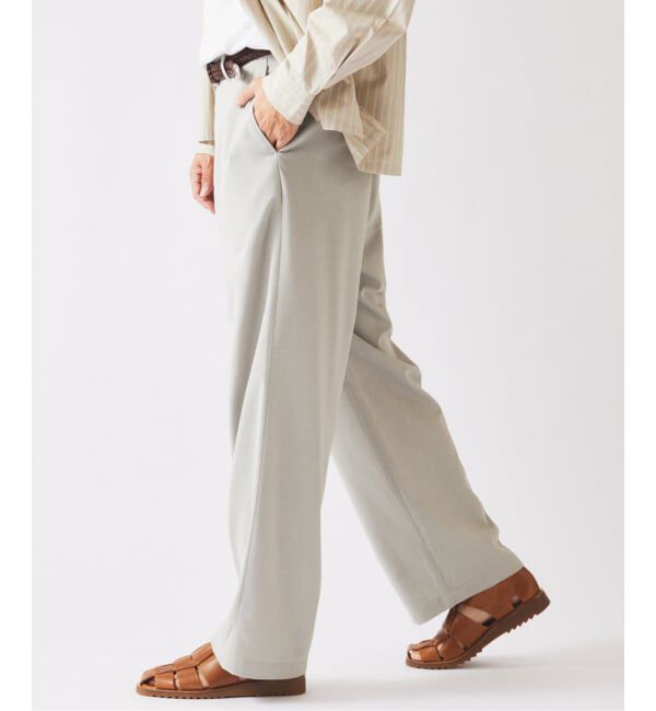JOURNAL STANDARD relume「TRメッシュ  ワイドスラックス (セットアップ対応可能)」|スラックス|
