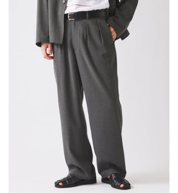 JOURNAL STANDARD relume「TRメッシュ  ワイドスラックス (セットアップ対応可能)」|スラックス|