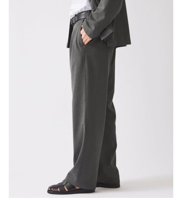 JOURNAL STANDARD relume「TRメッシュ  ワイドスラックス (セットアップ対応可能)」|スラックス|