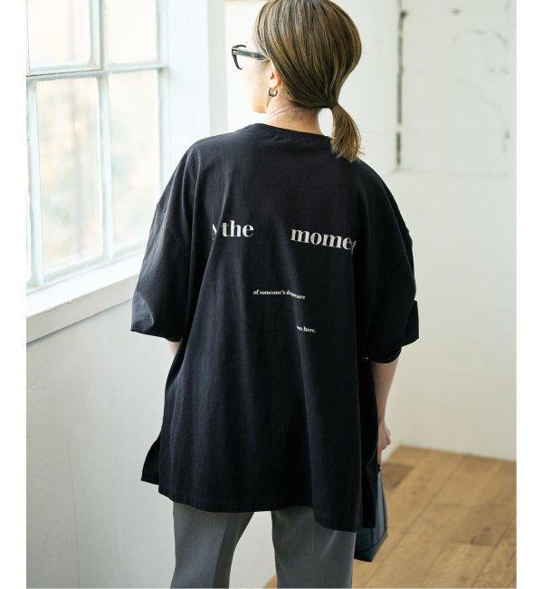 FRAMeWORK「≪追加≫【haru&times;FRAMeWORK】ロゴロンT2」|Tシャツ・カットソー|