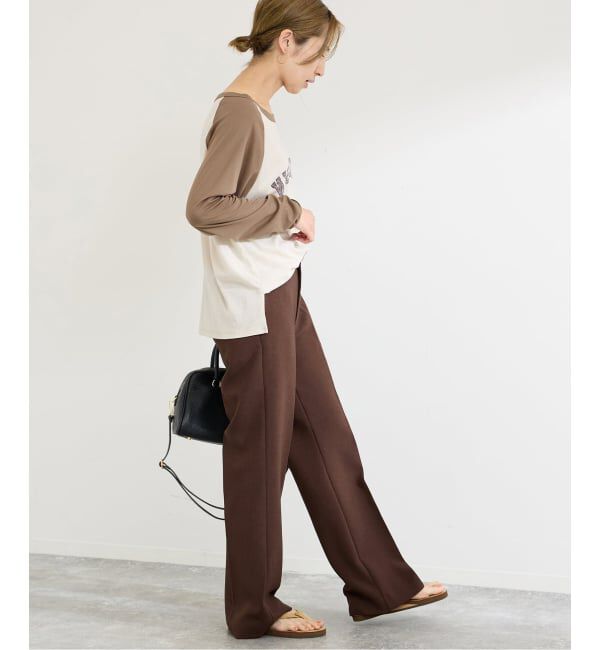 FRAMeWORK「≪追加≫セミフレアパンツ」|スラックス|