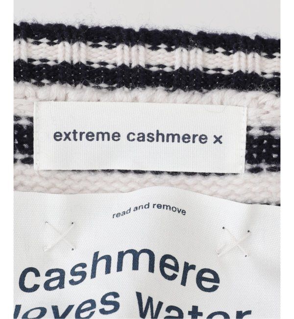 FRAMeWORK「extreme cashmere/エクストリームカシミヤ loveryボーダー」|ニット・セーター|