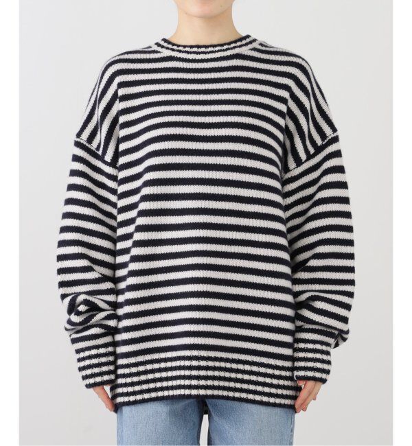 FRAMeWORK「extreme cashmere/エクストリームカシミヤ loveryボーダー」|ニット・セーター|