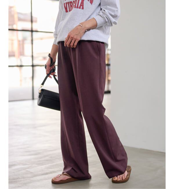 FRAMeWORK「≪洗濯機洗い可能≫ウォッシャブルイージースラックス」|スラックス|