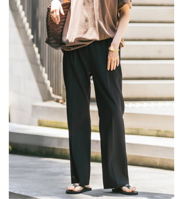 FRAMeWORK「≪洗濯機洗い可能≫ウォッシャブルイージースラックス」|スラックス|