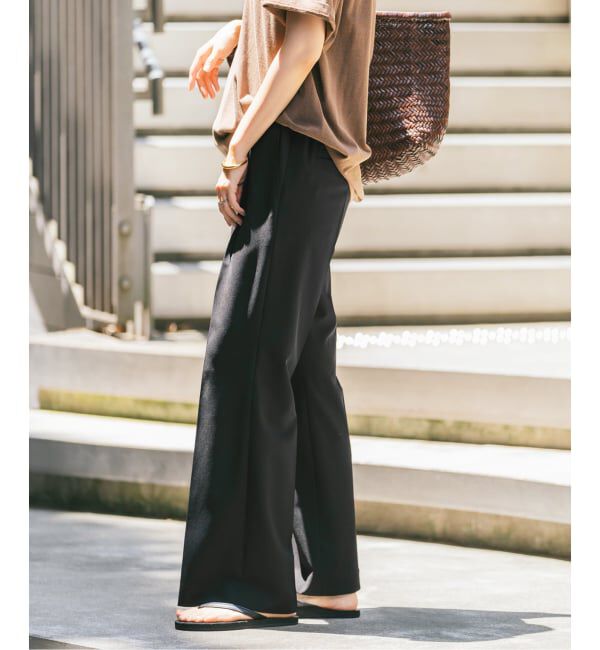 FRAMeWORK「≪洗濯機洗い可能≫ウォッシャブルイージースラックス」|スラックス|