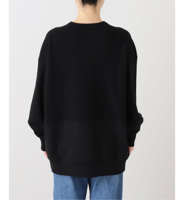 FRAMeWORK「KAYLE WOOL CASHMERE DOCKING SWEAT プルオーバー」|ニット・セーター|