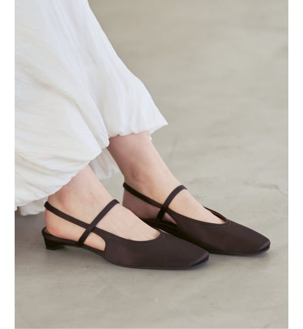 NOBLE「EPURE/エピュレ サテンスリングバック」|バレエシューズ|