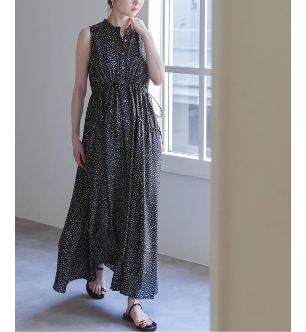 NOBLE「《WEB・なんばCITY店限定追加予約》ドットサッカードロストワンピース」|ワンピース|
