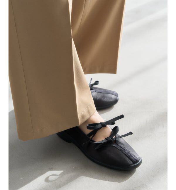  「《追加》Lダブルリボンバレリーナ」|スニーカー|