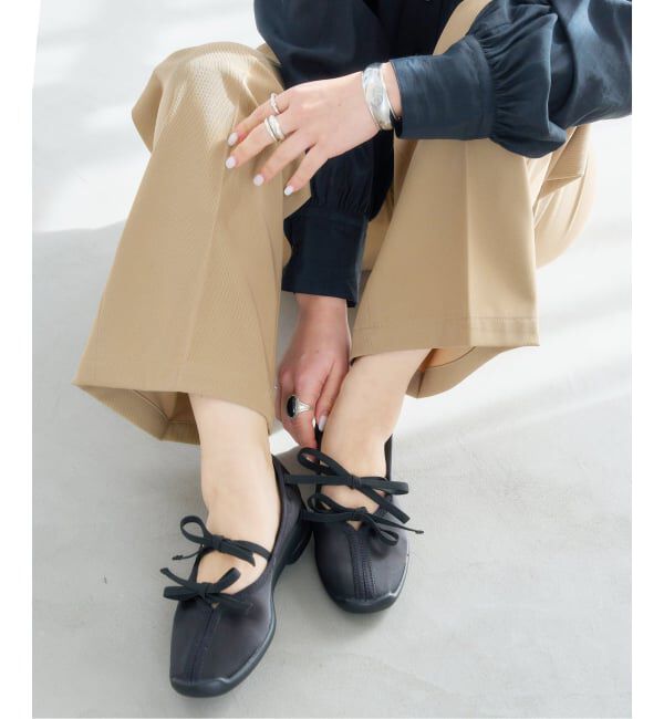  「《追加》Lダブルリボンバレリーナ」|スニーカー|