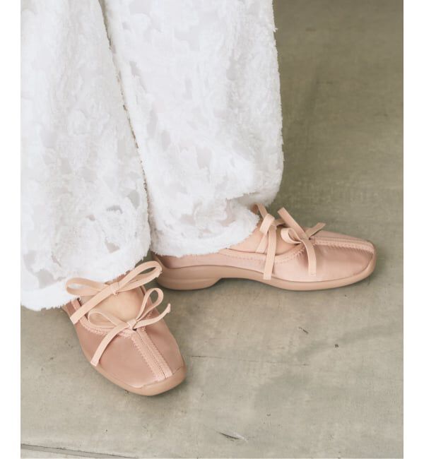  「《追加》Lダブルリボンバレリーナ」|スニーカー|