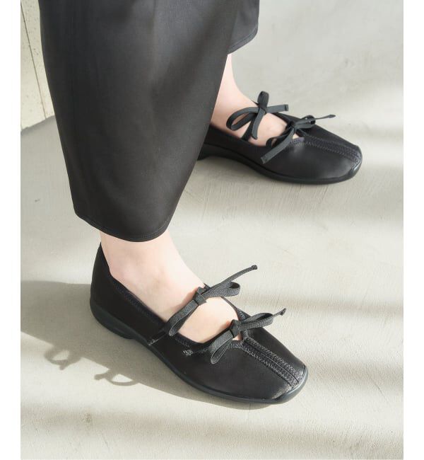  「《追加》Lダブルリボンバレリーナ」|スニーカー|