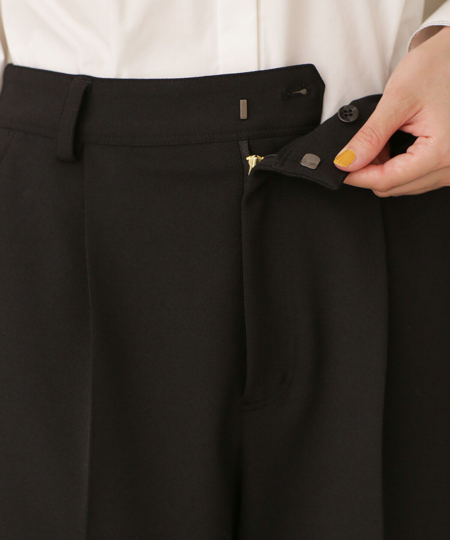 nano･universe「LB.03/ユルテーパードパンツ」|スラックス|