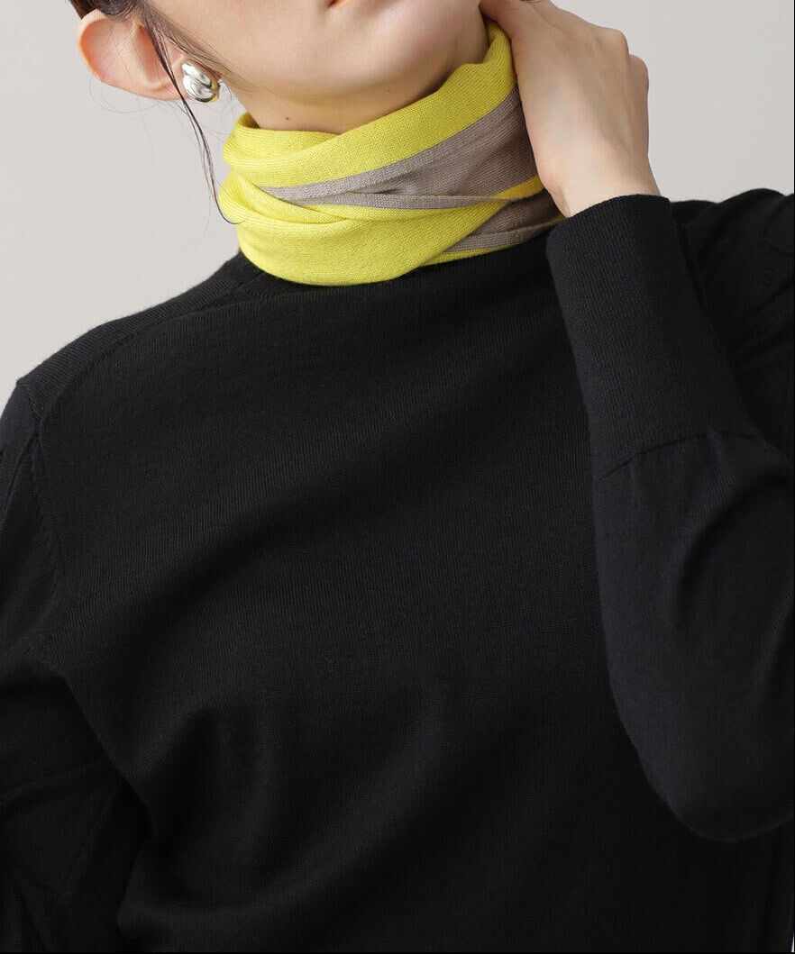 nano･universe「THROW/リバーシブル ニットタイ」|マフラー|