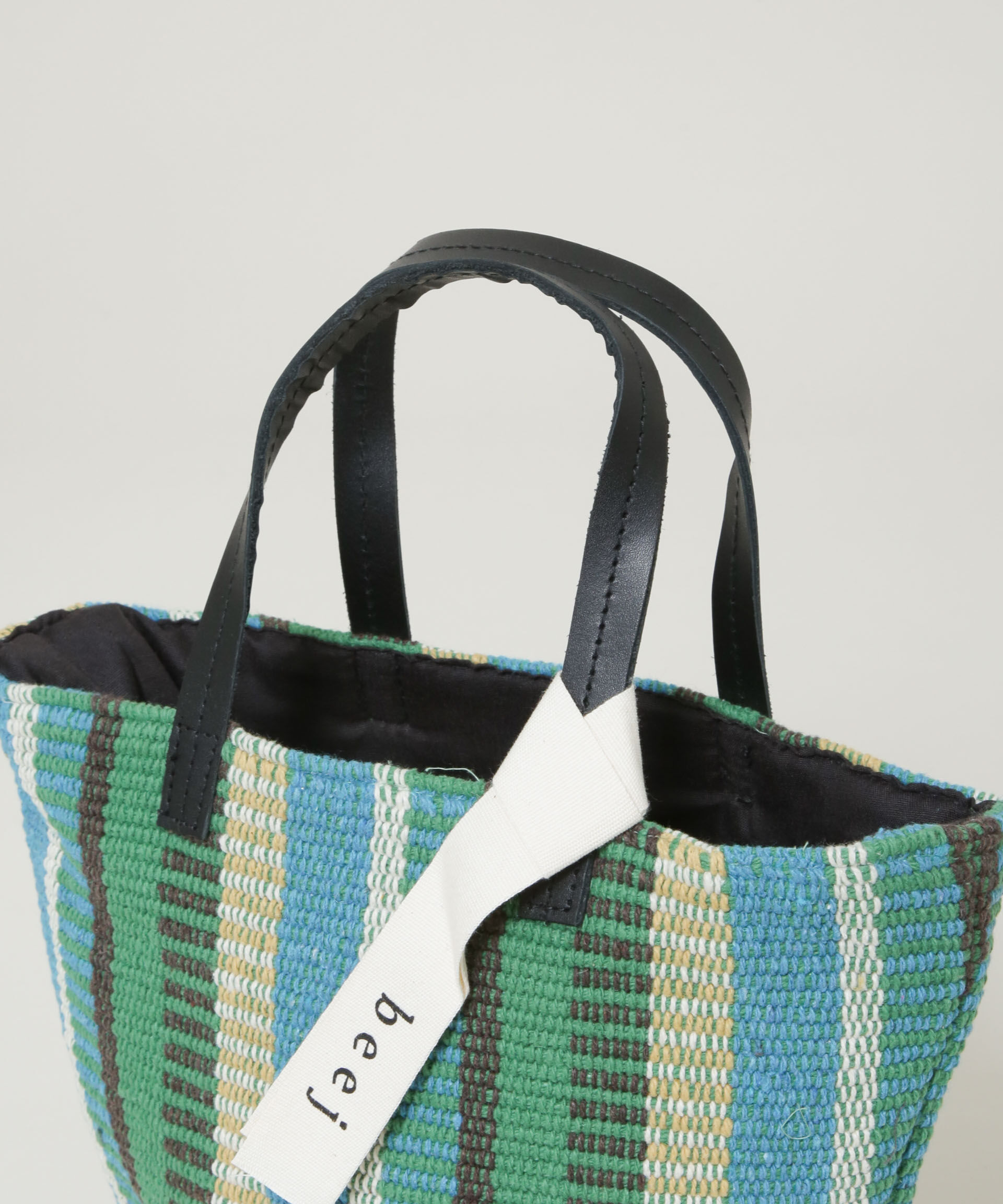 nano･universe「beej/Woven comb totebag」|ショルダー・メッセンジャー|