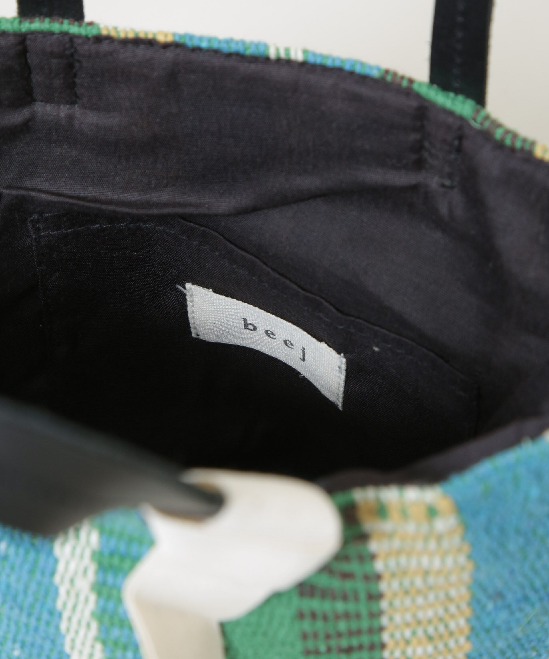 nano･universe「beej/Woven comb totebag」|ショルダー・メッセンジャー|