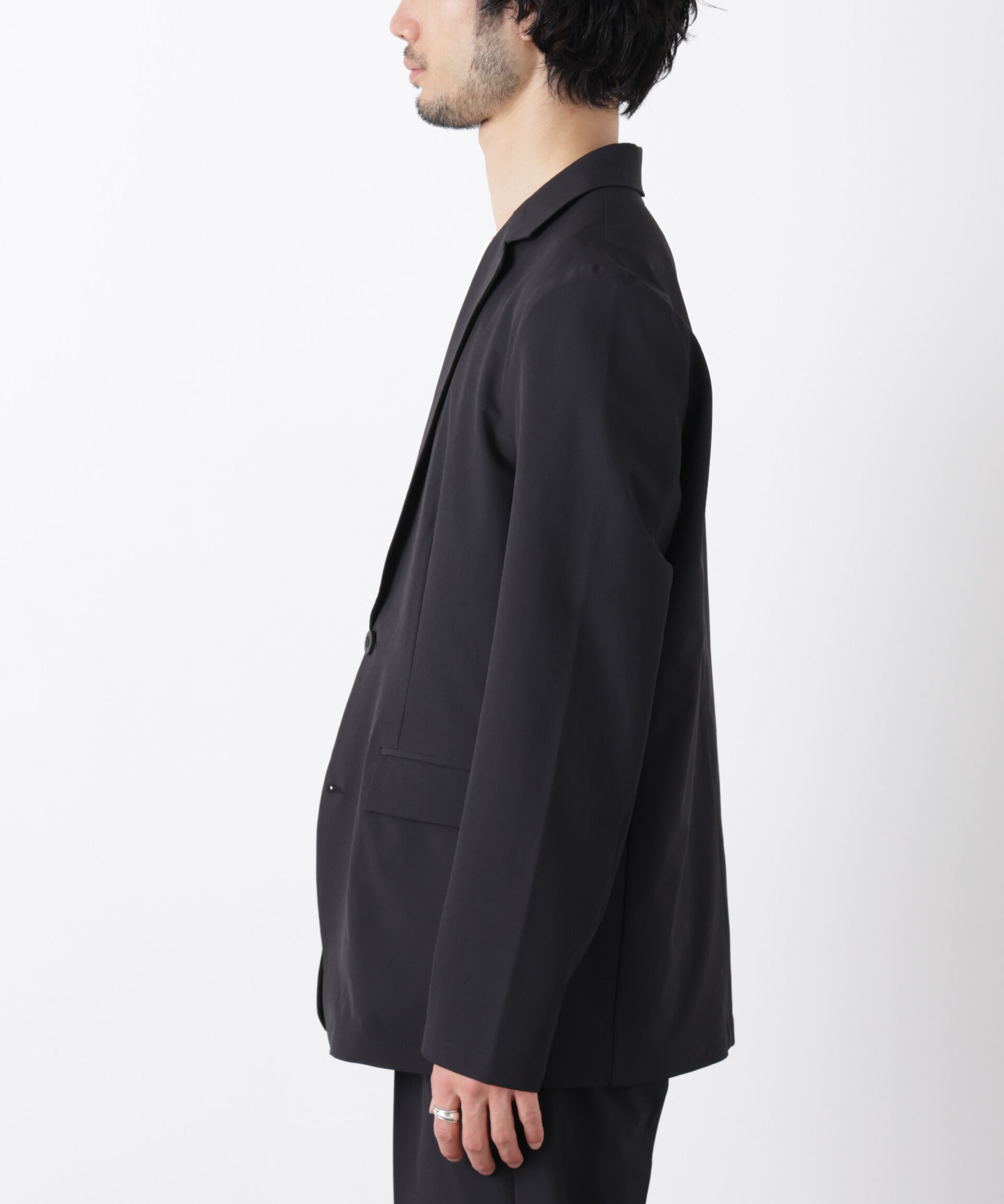 nano･universe「ライトウェイトストレッチ ジャケット（セットアップ可）」|テーラードジャケット|