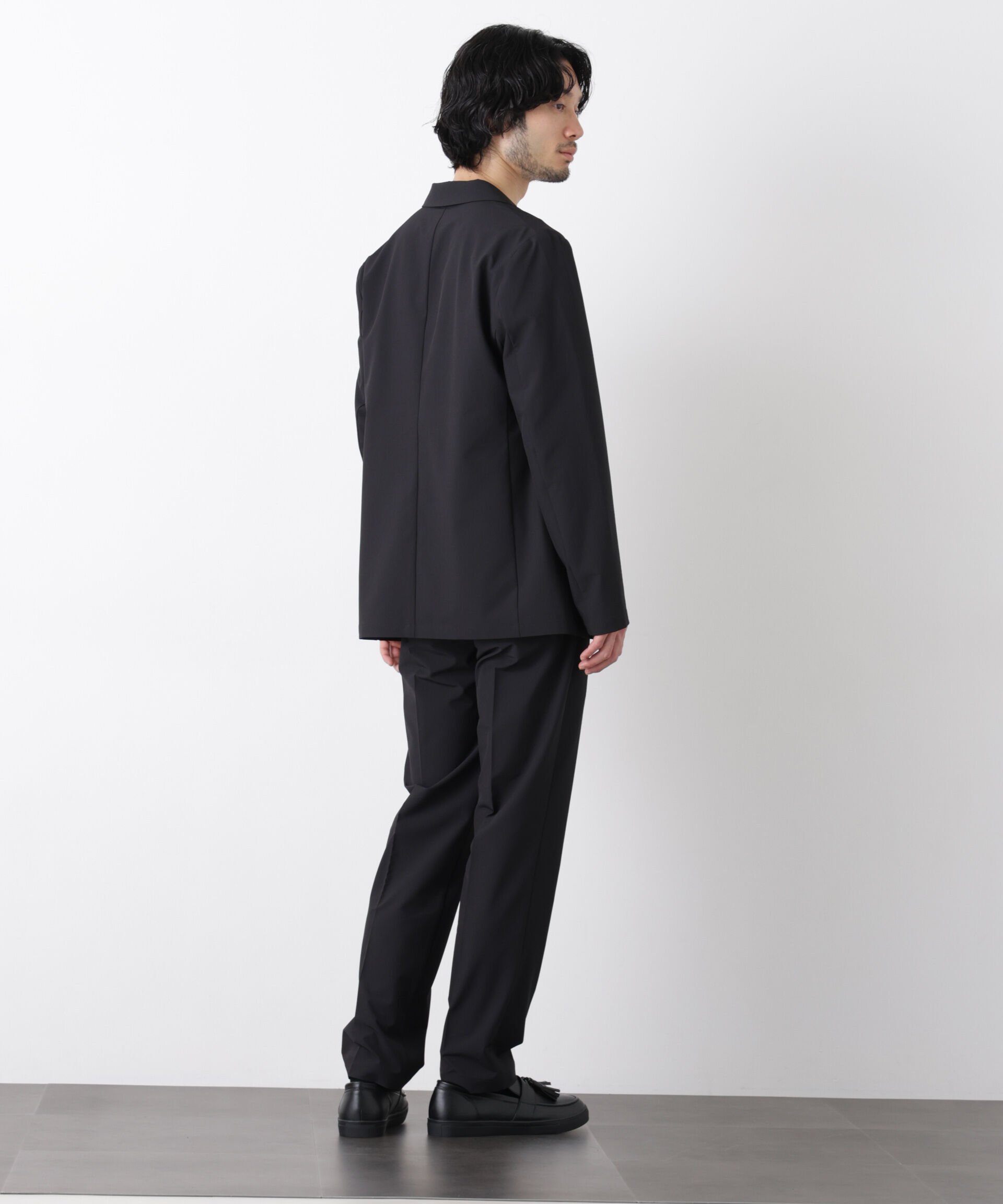 nano･universe「ライトウェイトストレッチ スラックス（セットアップ可）」|チノ|