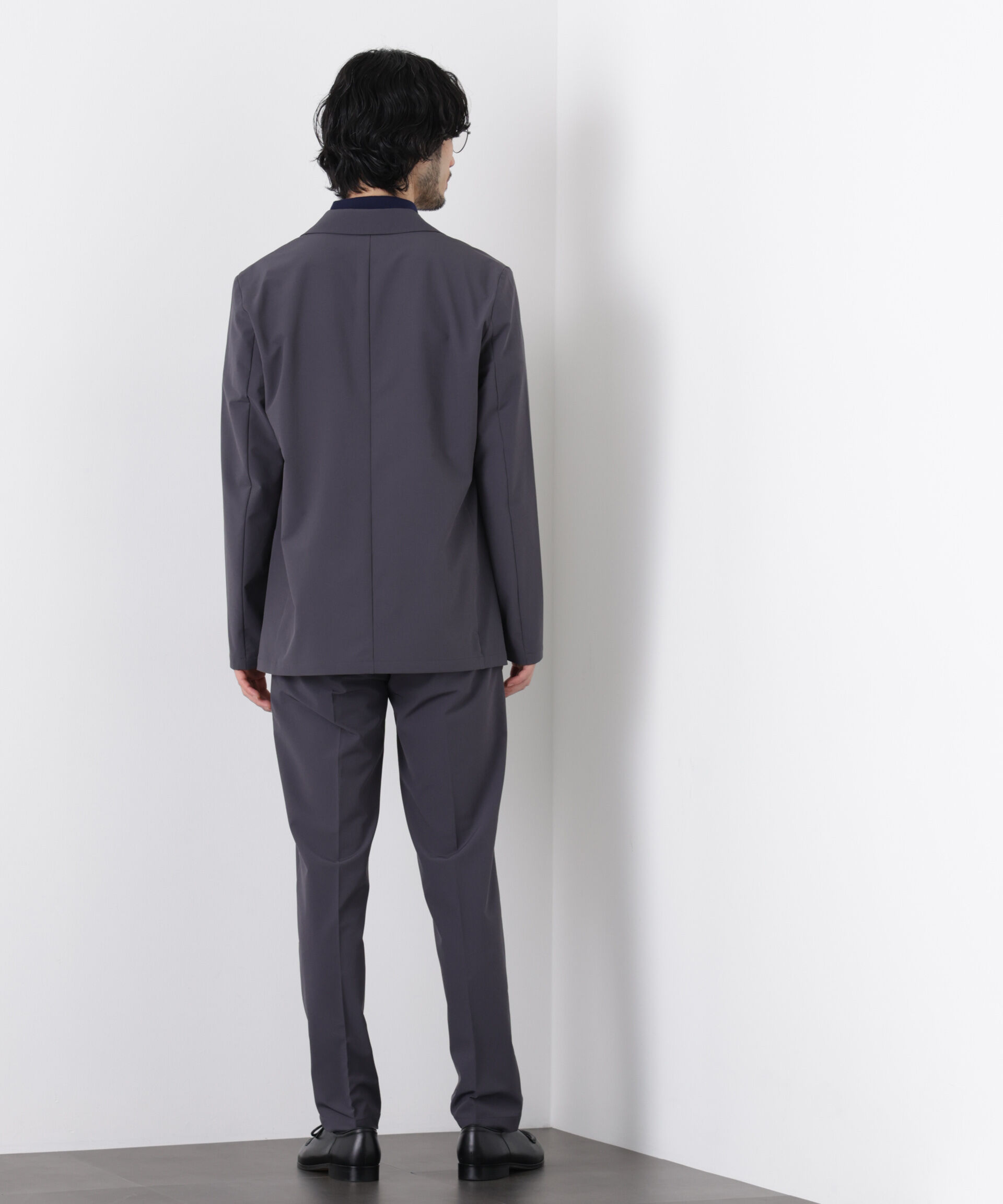 nano･universe「ライトウェイトストレッチ スラックス（セットアップ可）」|チノ|