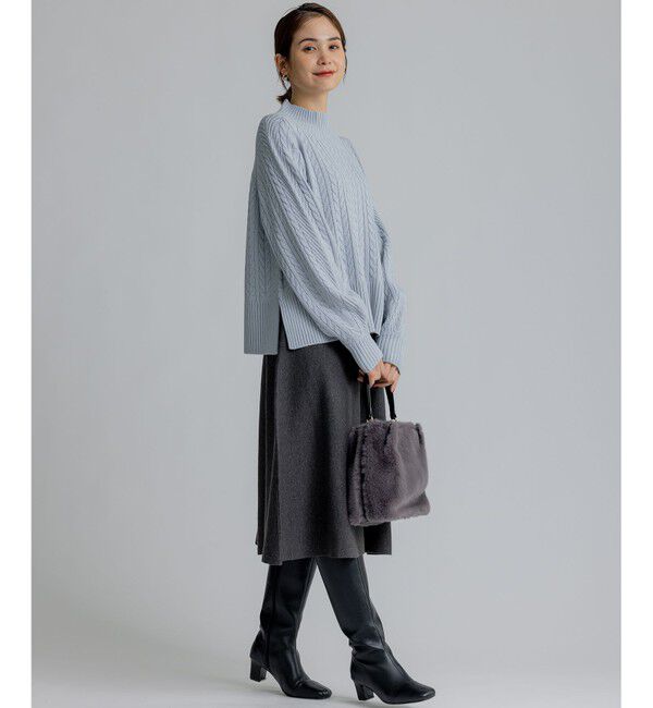 組曲「ニットフレア スカート」|スカート|