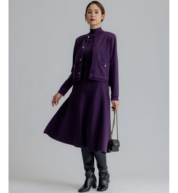 組曲「ニットフレア スカート」|スカート|