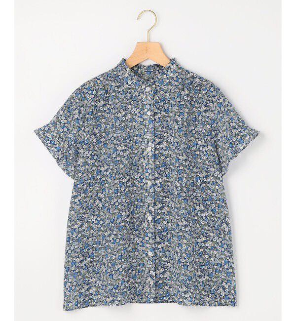 組曲「フラワーガーデンプリント ブラウス」|シャツ・ブラウス|