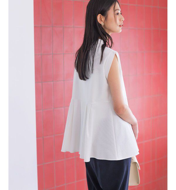 組曲「ツイルジャージーペプラム カットソー」|Tシャツ・カットソー|