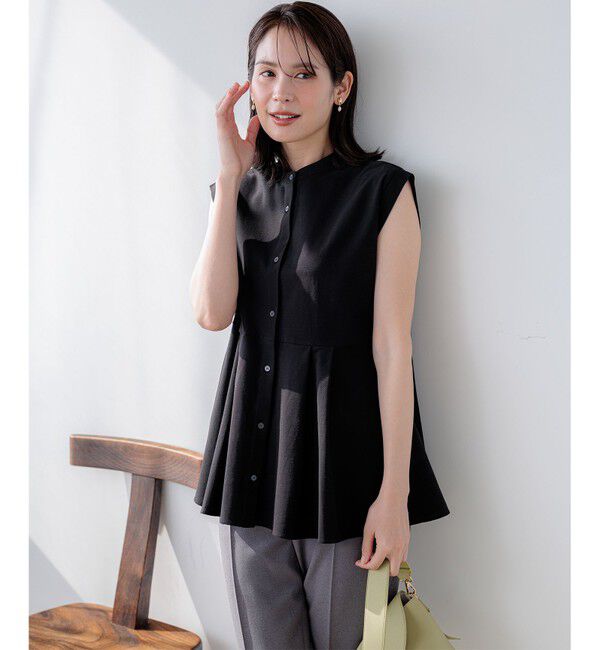 組曲「ツイルジャージーペプラム カットソー」|Tシャツ・カットソー|