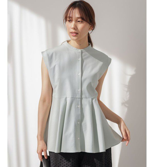 組曲「ツイルジャージーペプラム カットソー」|Tシャツ・カットソー|