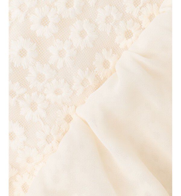 ANY SIS「レーシー ニット ブルゾン」|カーディガン|