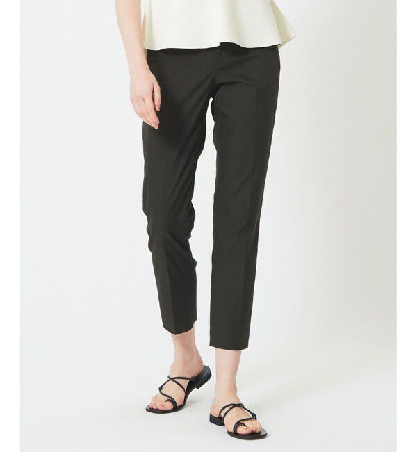 BEIGE,「COWBERRY / クロップドパンツ」|その他|Black