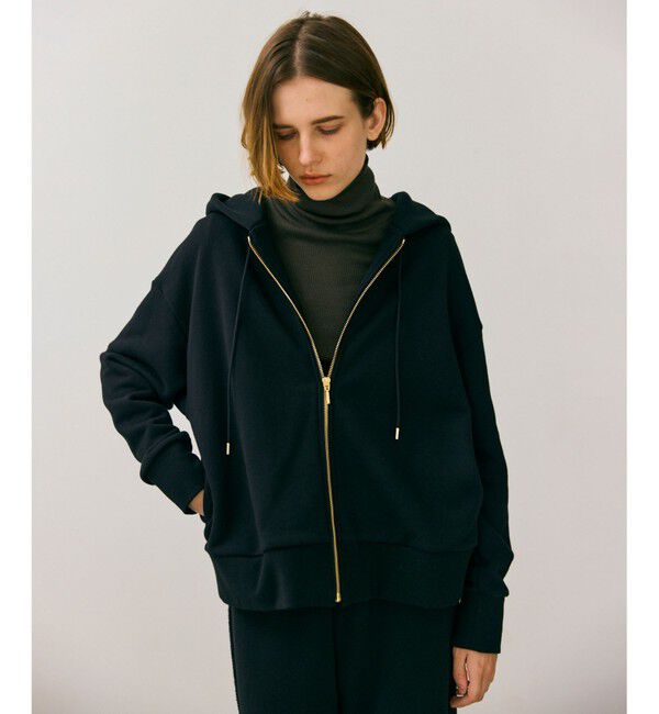 BEIGE,「【BEIGE,ecru/WEB限定・洗える】LOOP BACK / オーバサイズコットンパーカー」|パーカー|