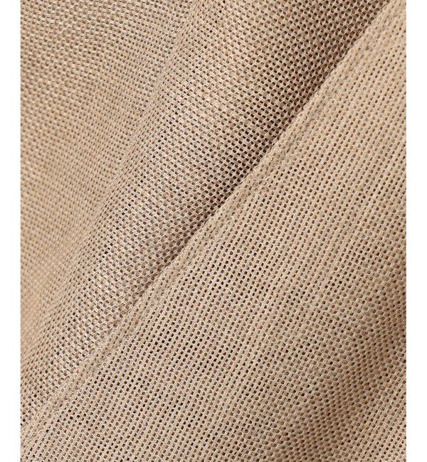 BEIGE,「LIATRIS / バックリボン ハーフスリーブブラウス」|シャツ・ブラウス|