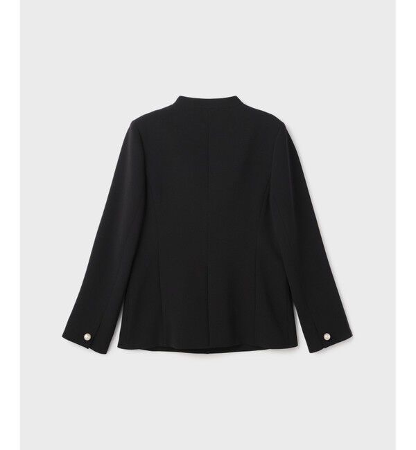 GRACE CONTINENTAL「トリアセノーカラージャケット」|ノーカラージャケット|