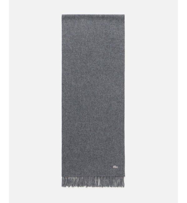 LACOSTE「メリノウール大判マフラー」|マフラー|