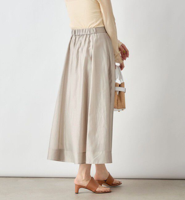 NOLLEY'S sophi「《セットアップ対応》シアーローンフレアスカート」|フレア|