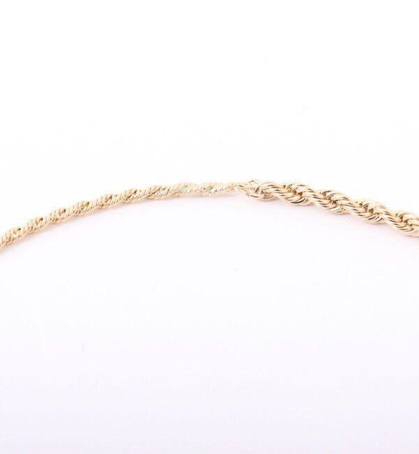 grace grace「【gr?ce grace/グラスグラス】2トーンスライドネックレス」|ネックレス|