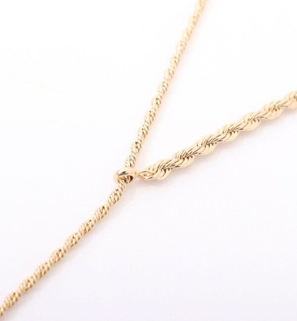 grace grace「【gr?ce grace/グラスグラス】2トーンスライドネックレス」|ネックレス|