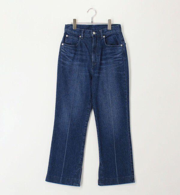 Rie Miller「【RM denim】スリットクロップドハイウエストデニム」|デニム|