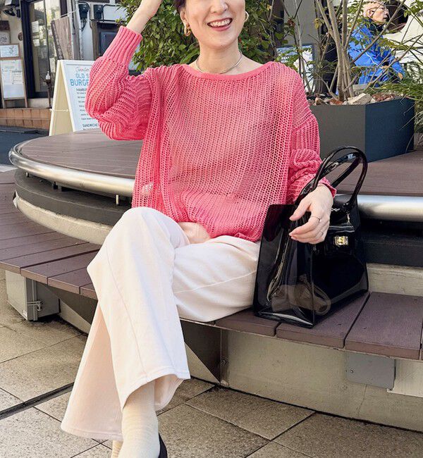 Rie Miller「【RM denim】センタープレスハイウエストデニム」|デニム|