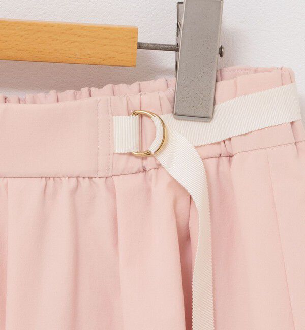 NOLLEY'S「ウォッシャブルライトウェザータック&ギャザースカート」|スカート|