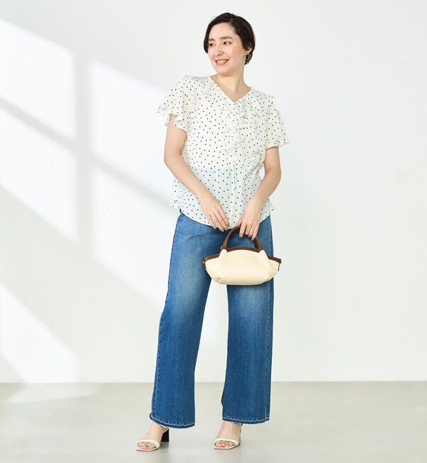 NOLLEY'S「2wayラッフル衿ブラウス」|シャツ・ブラウス|