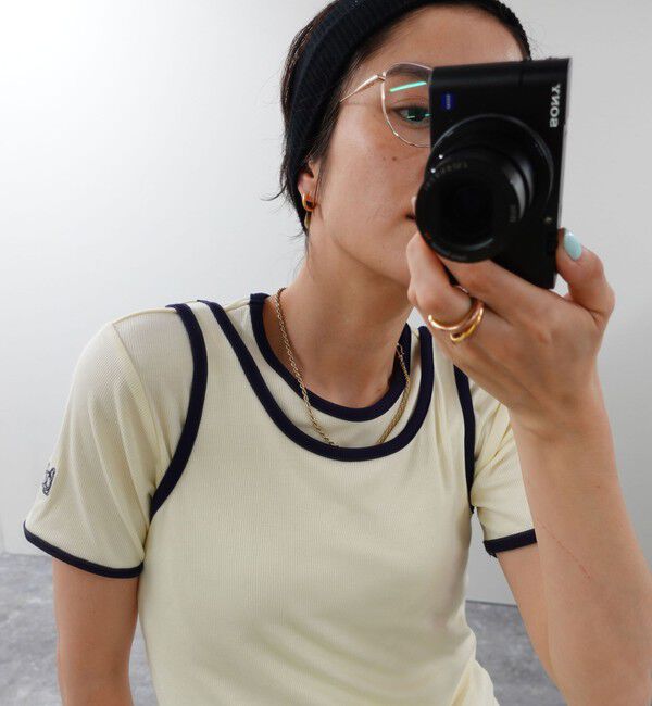 NOLLEY'S「【MAQWEL/マクウェル】リンガーリブタンクトップ」|タンクトップ|